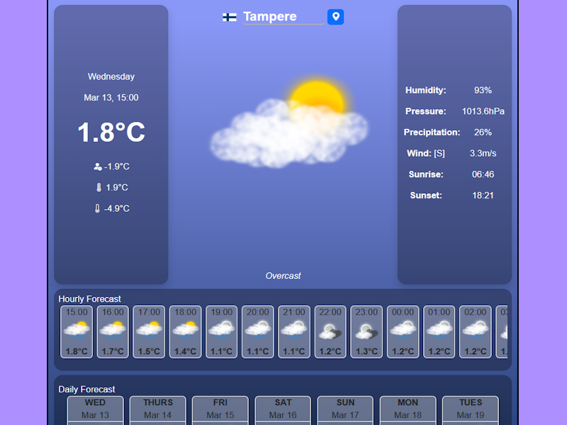 Weather Preview